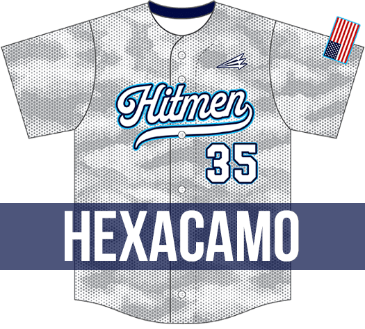 Hitmen Custom Camo Baseball Jerseys