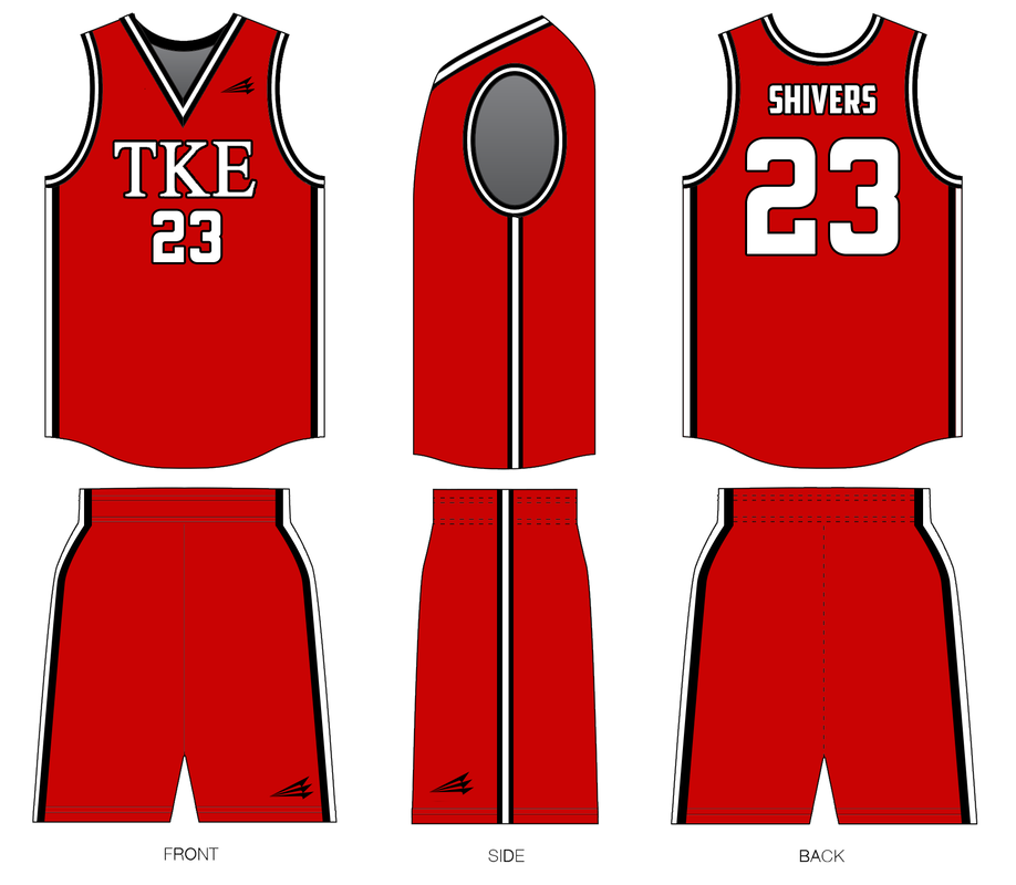 Tau Kappa Epsilon - Tau Theta Custom Greek Basketball Jerseys